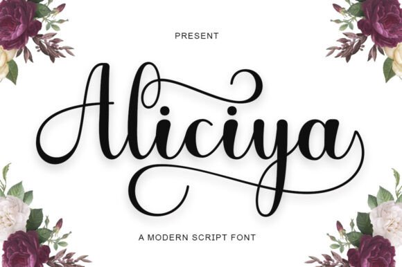 Aliciya: The Elegant Script Font for Timeless Design