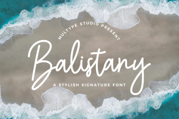 Balistany: The Script Font for Modern Elegance