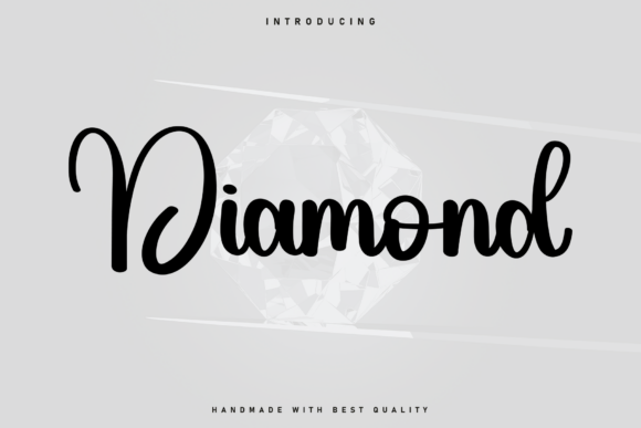 Diamond: A Stylish Script Font for Modern Designs