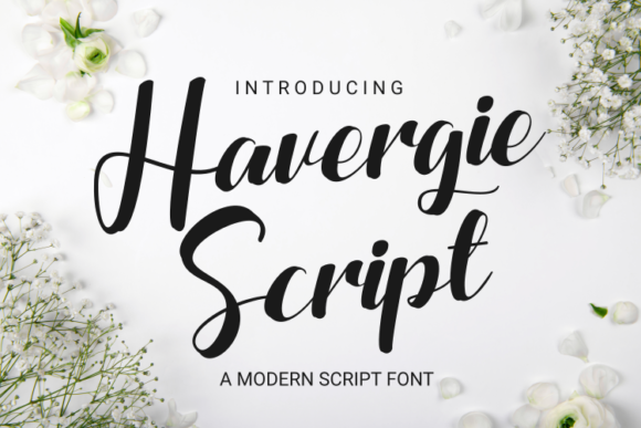 Havergie: A Modern Script for a Stylish Brand Identity