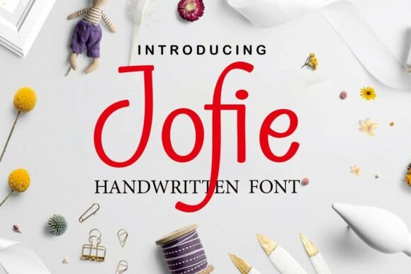 Jofie: Crafting Elegance with a Delicate Script Font