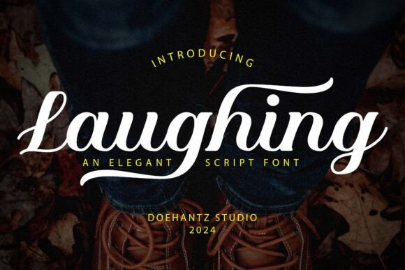 Laughing: A Script Font Balancing Sweetness & Sophistication