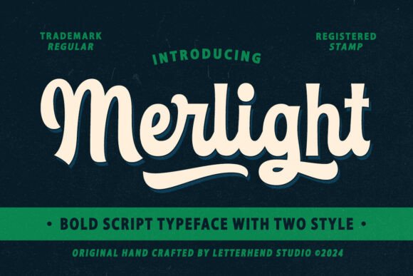 Merlight: A Bold Script for Timeless Branding