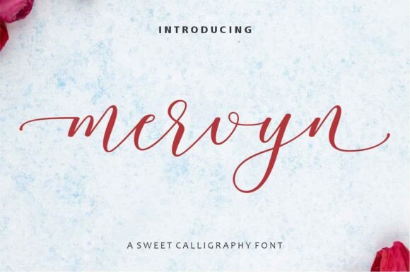 Mervyn: The Classic Calligraphy Font for Modern Projects
