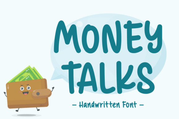 Money Talks: The Handwritten Font for Authentic Design