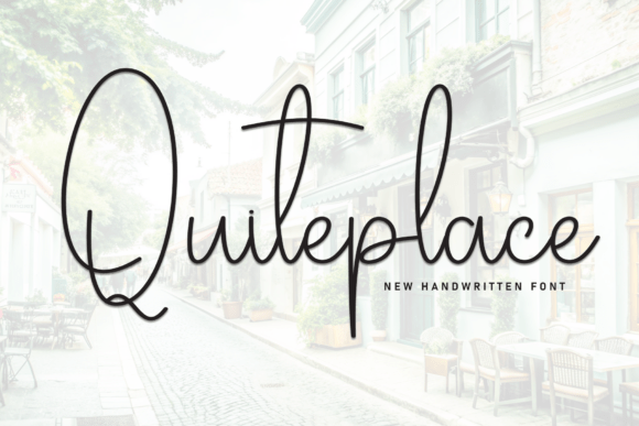 Quiteplace: The Stylish Script for Modern Design