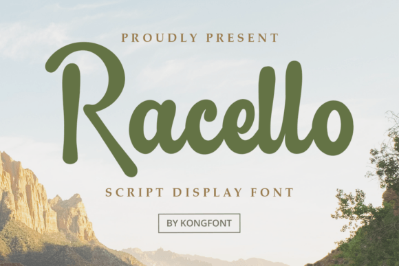 Racello: The Elegant Handwritten Font for Refined Projects