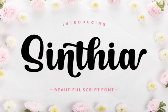 Sinthia: A Script Font That Feels Like a Friend's Handwriting